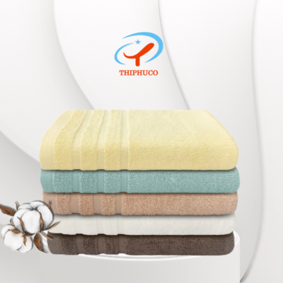 COMBO 5 Khăn Tay Cotton Thiện Phú Z735 28x42x52gr